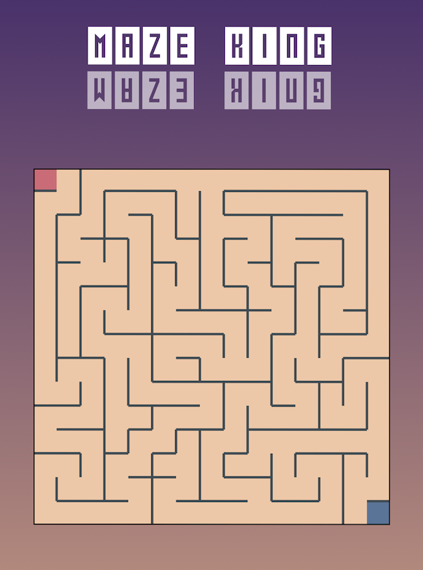 Maze mobile game preview